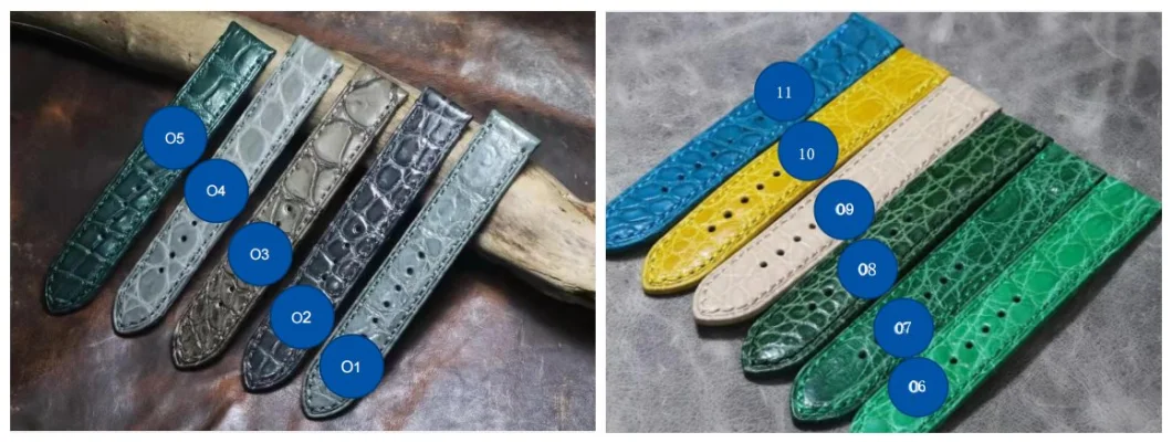 Crocodile Genuine Leather Watch Strap