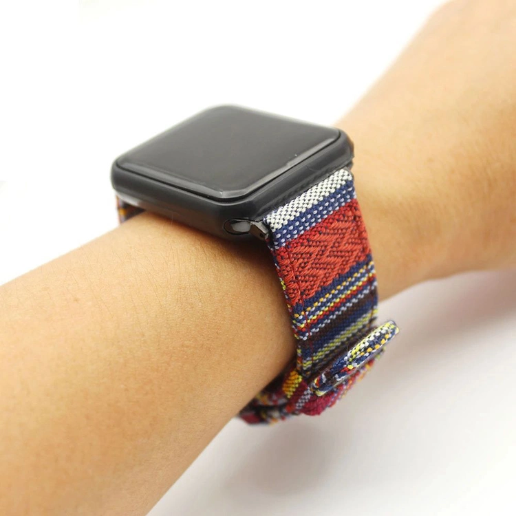 20/ 22mm Newest High Quality Quick Release Canvas Wrist Watch Straps for Apple Watches