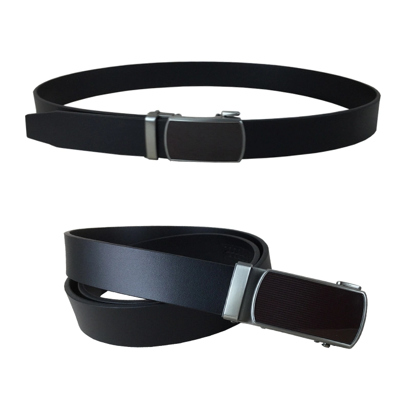 Men Hight Quality Genuine Leather Belts Adjustable Auto Buckles Lady Strap