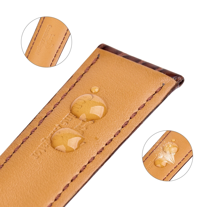 Luxury Multi Colors Classic Genuine Strap Crocodile Leather Alligator Skin Leather Watch Strap