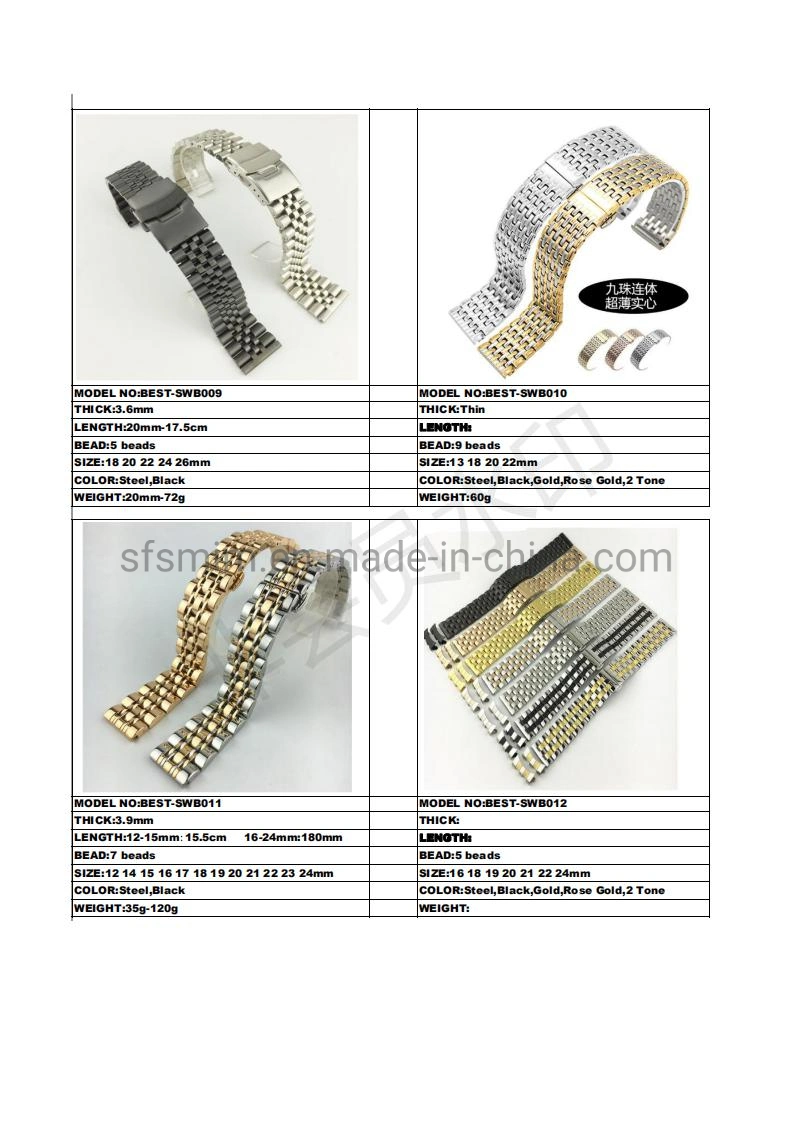 Classic Style Stainless Steel Milanese Mesh Watch Strap Best-Swb054