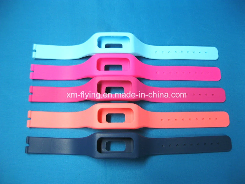 Promotional Fashionable Logo Printed Removable Silicone Rubber Straps for Watch