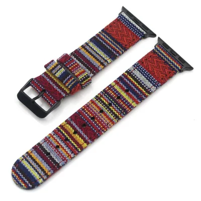 20/ 22mm Newest High Quality Quick Release Canvas Wrist Watch Straps for Apple Watches