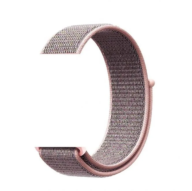 Sport Loop Woven Fabric Nylon Bracelet Watch Band Strap for Apple Watch
