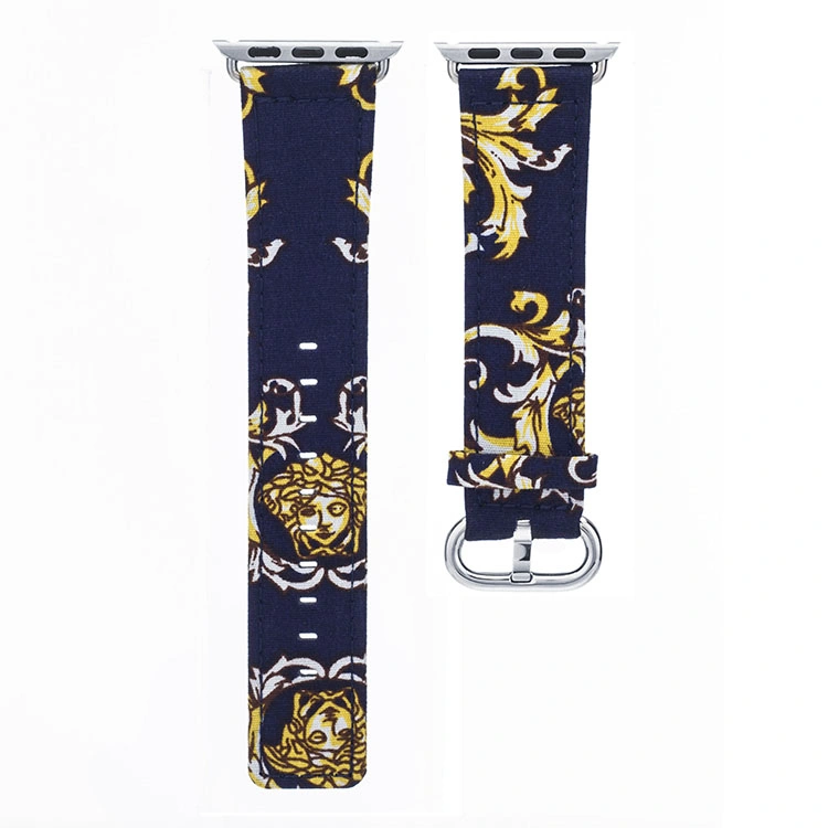 Fashion Knit Canvas Bracelet Adjustable Watch Strap