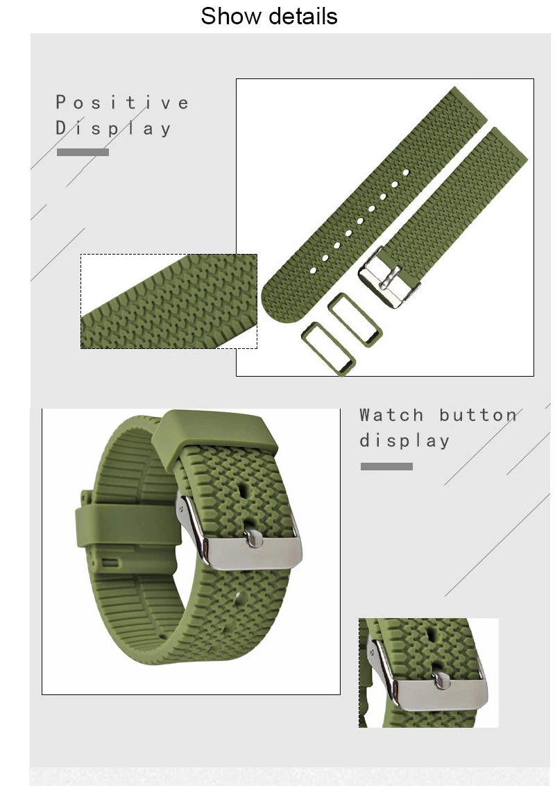 Hot Products Smart Custom Rubber Silicone Watch Strap
