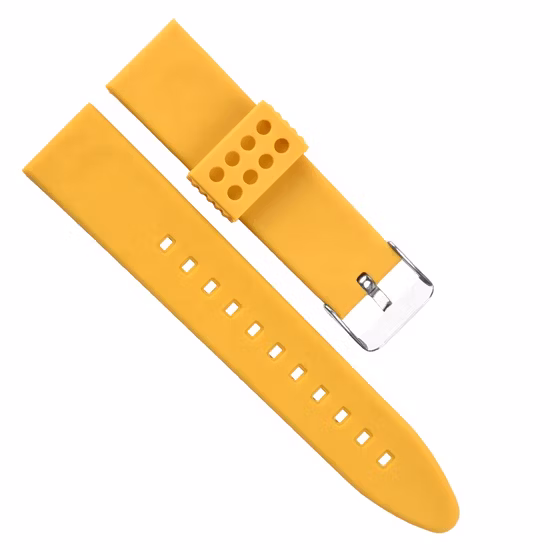 18/20/22/24mm Adjustable Quick Release Soft Silicone Rubber Strap Sport Watch Band