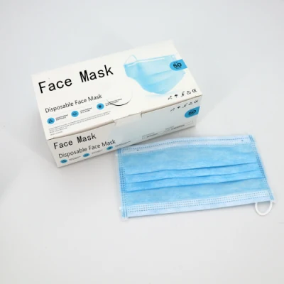 Mask Manufacturer China Healthcare Products Protective Nonwoven Face with Earloops